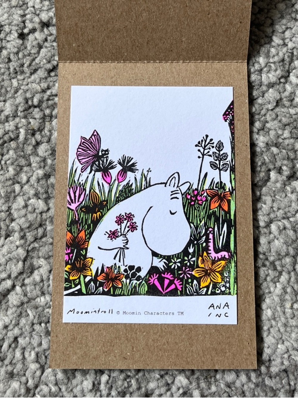 Anastasia Ana Inciardi Mini Print - Moomintroll